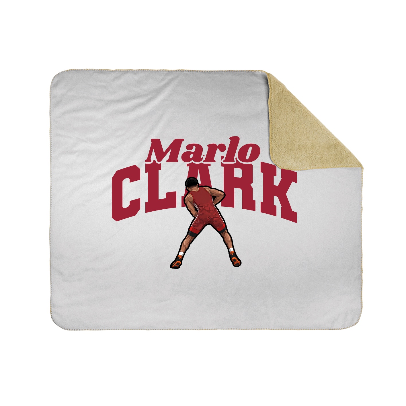 Throw Blanket — Signature Arch in White