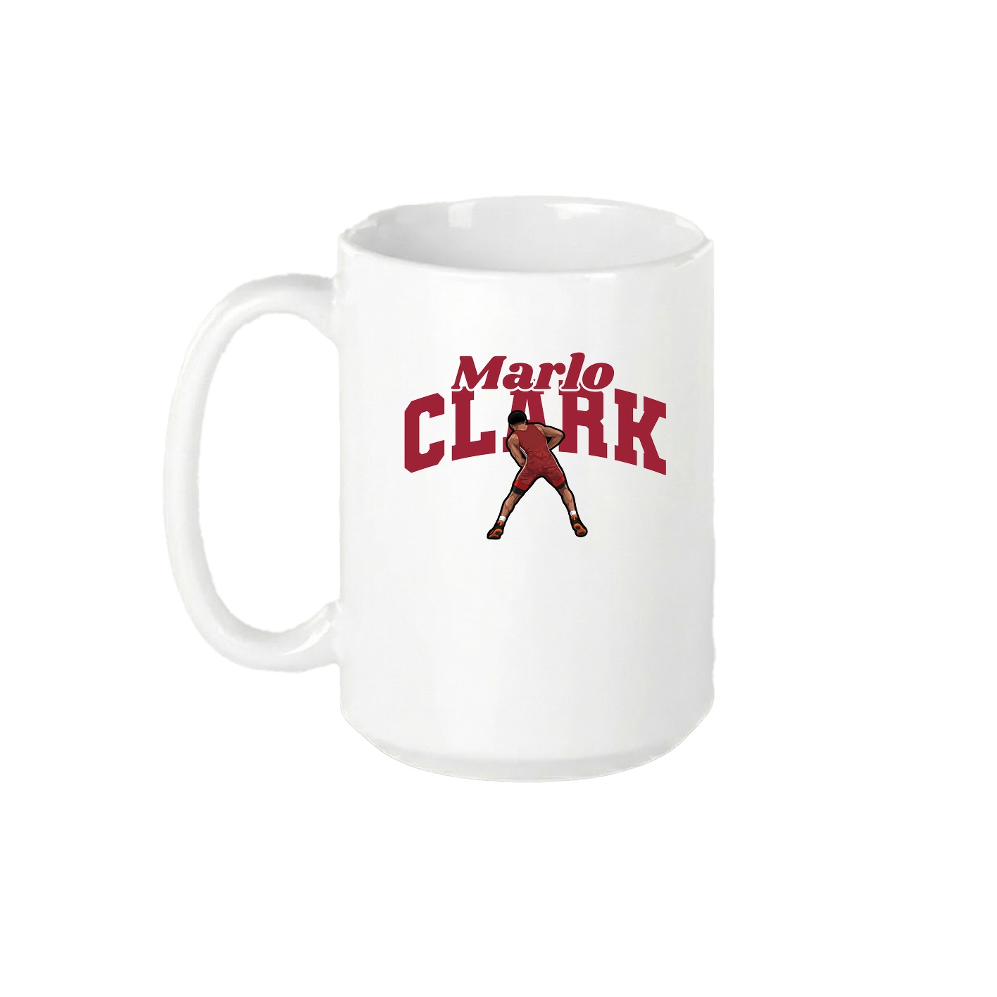 15oz Coffee Mug — Signature Arch in White