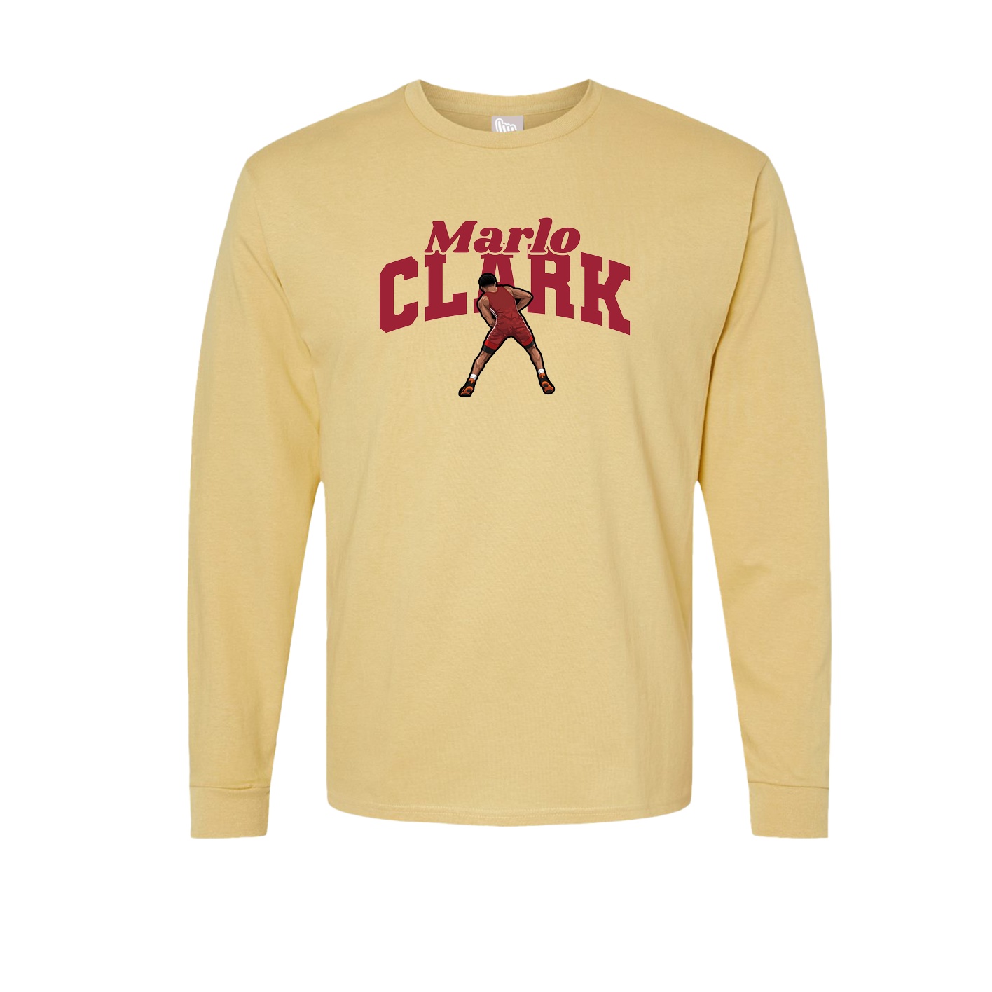 Long Sleeve Tee — Signature Arch in Vegas Gold