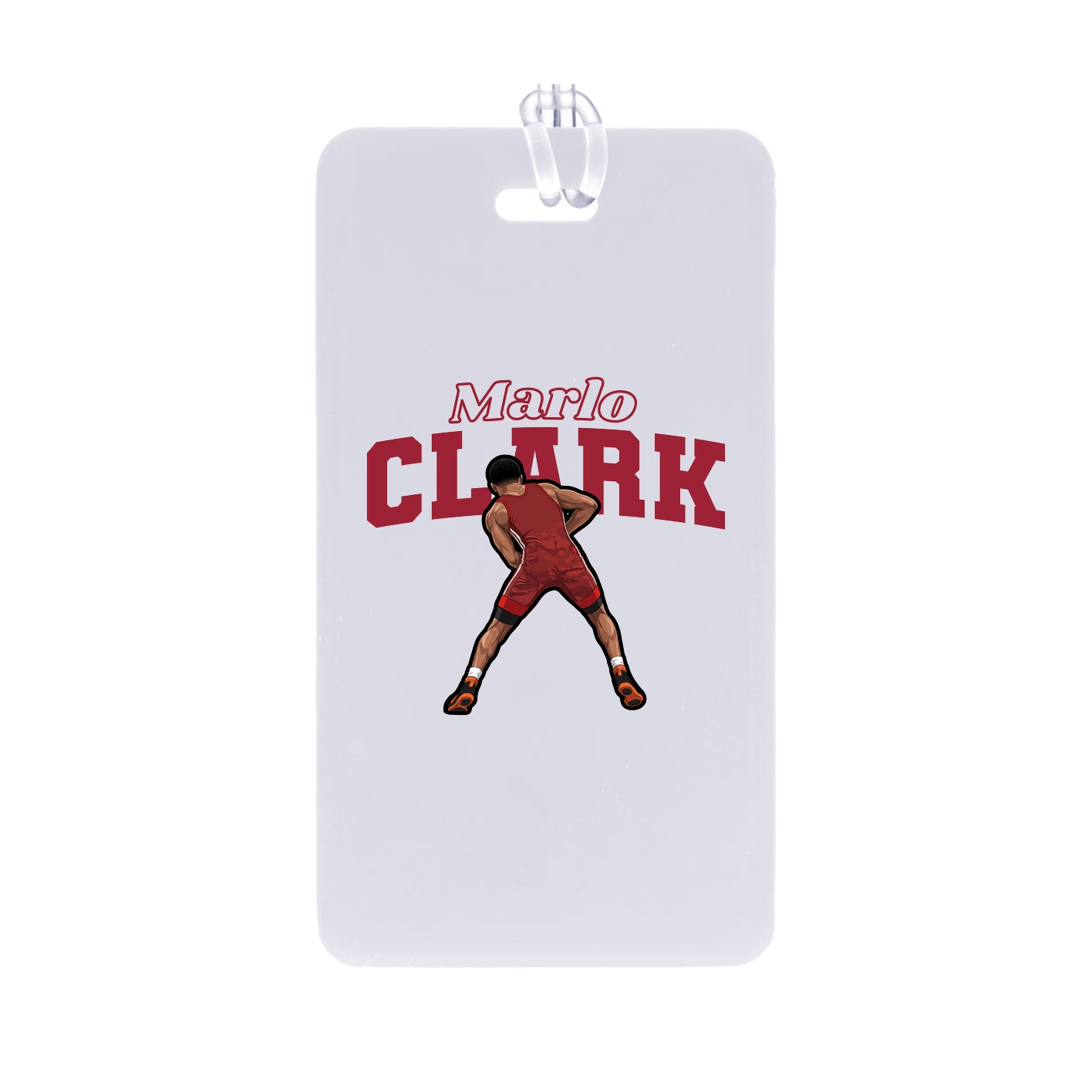 Bag Tag — Name Arch in Classic