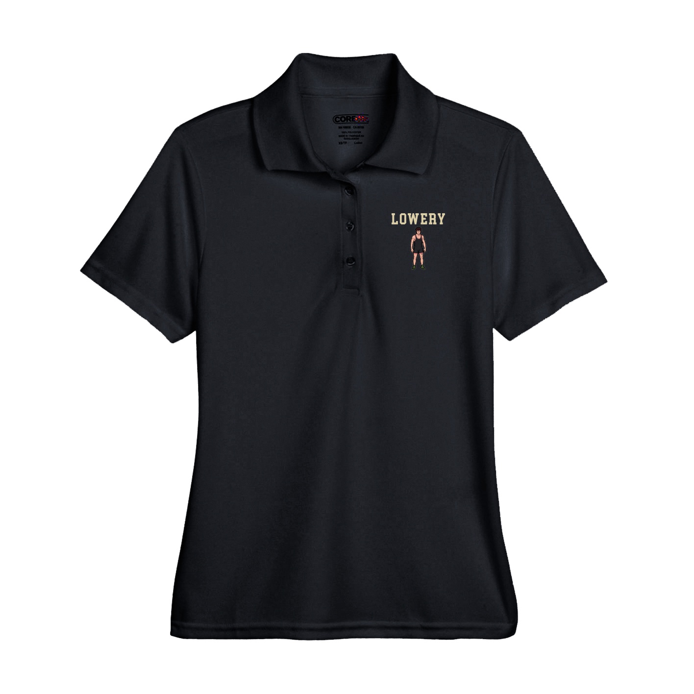Performance Polo — Shirsey in Black