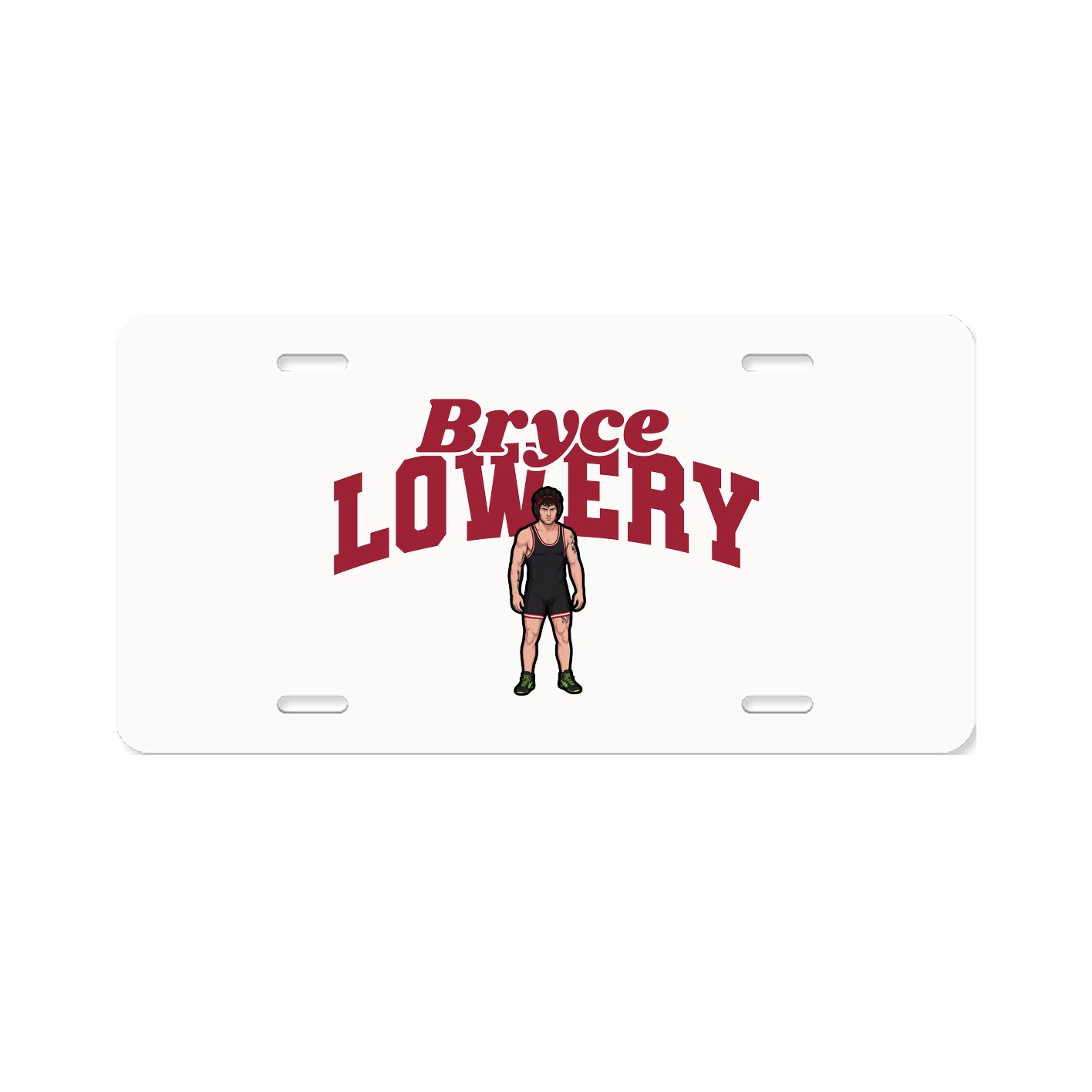 License Plate — Signature Arch in Classic