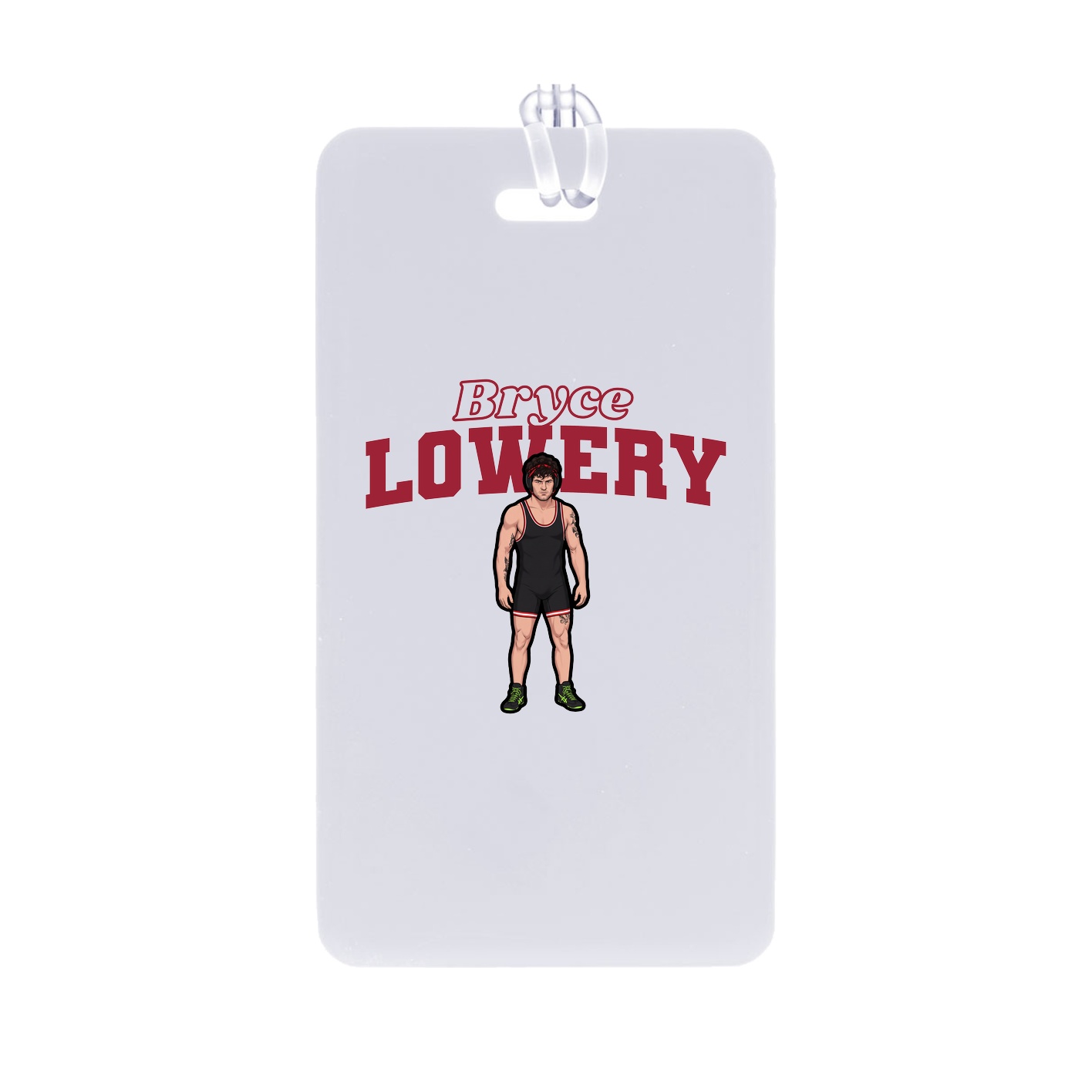 Bag Tag — Name Arch in Classic