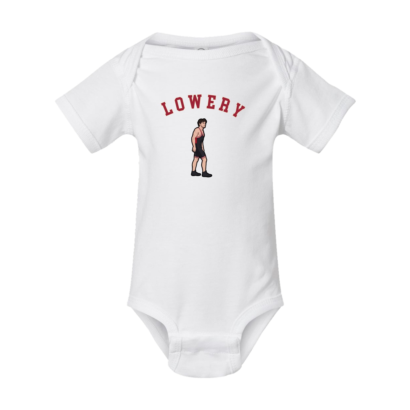 Baby Onesie — Shirsey Arch in White