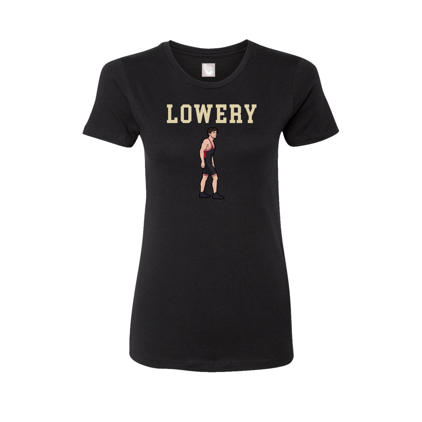 Fitted Women's Tee — Shirsey in Black