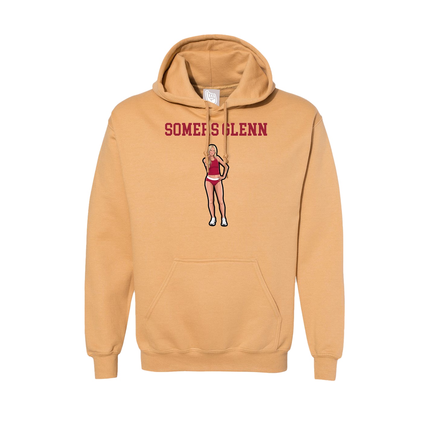 Hoodie — Shirsey in Vegas Gold