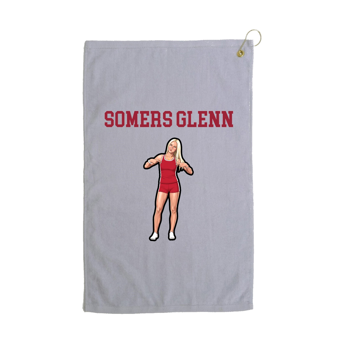 Golf Towel — Shirsey in Grey
