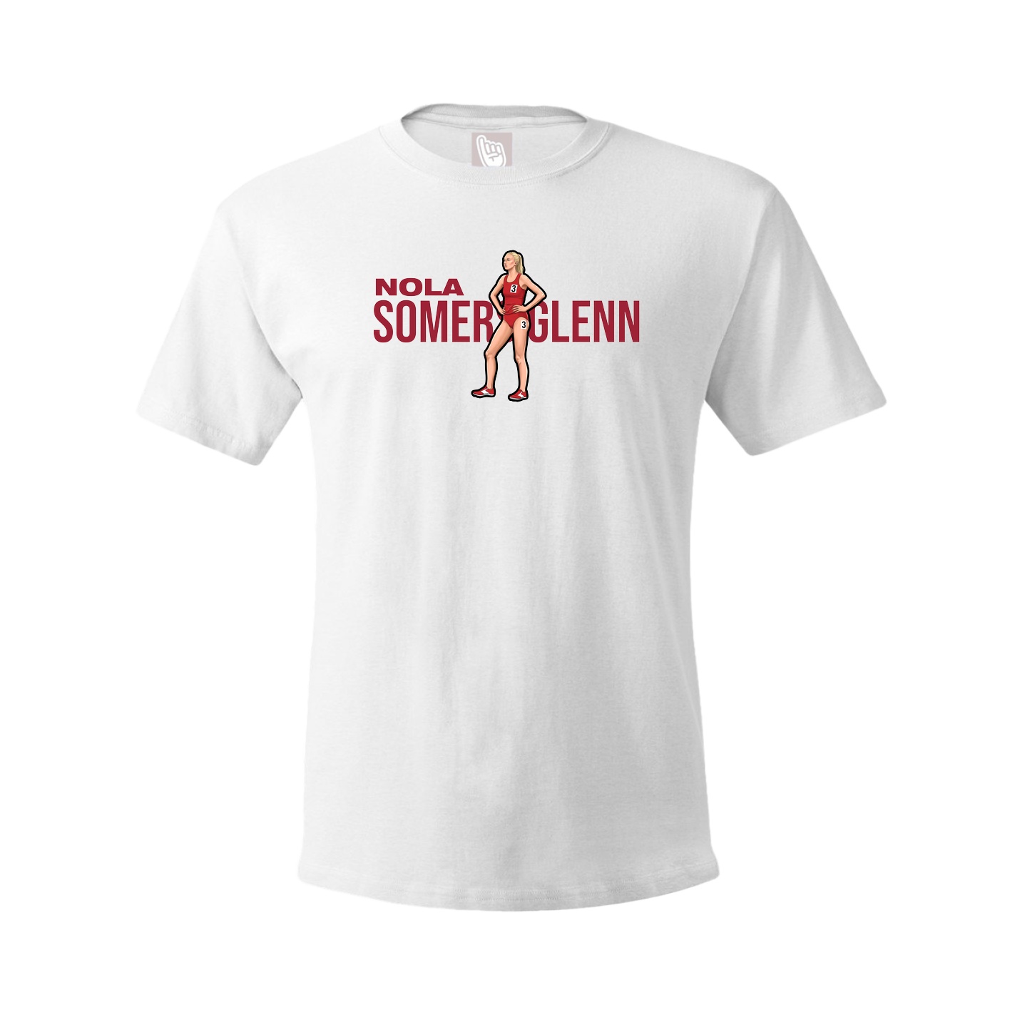 Youth Tee — Player Name in White