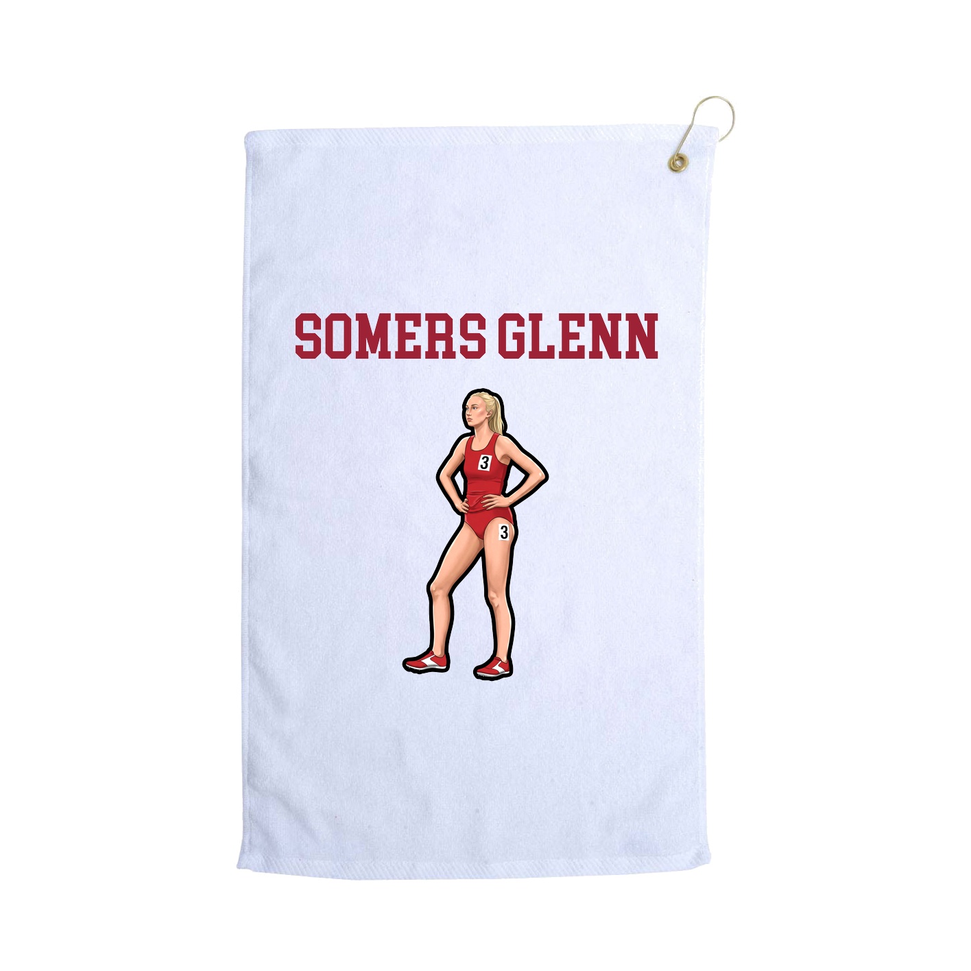 Golf Towel — Shirsey in White