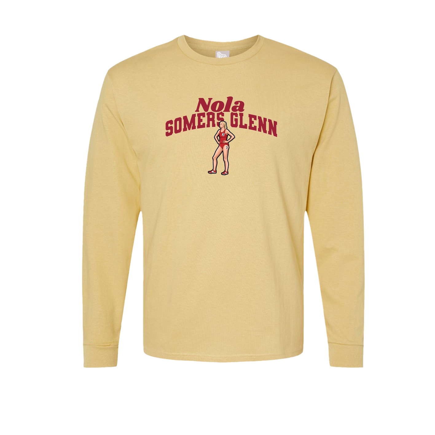 Long Sleeve Tee — Signature Arch in Vegas Gold