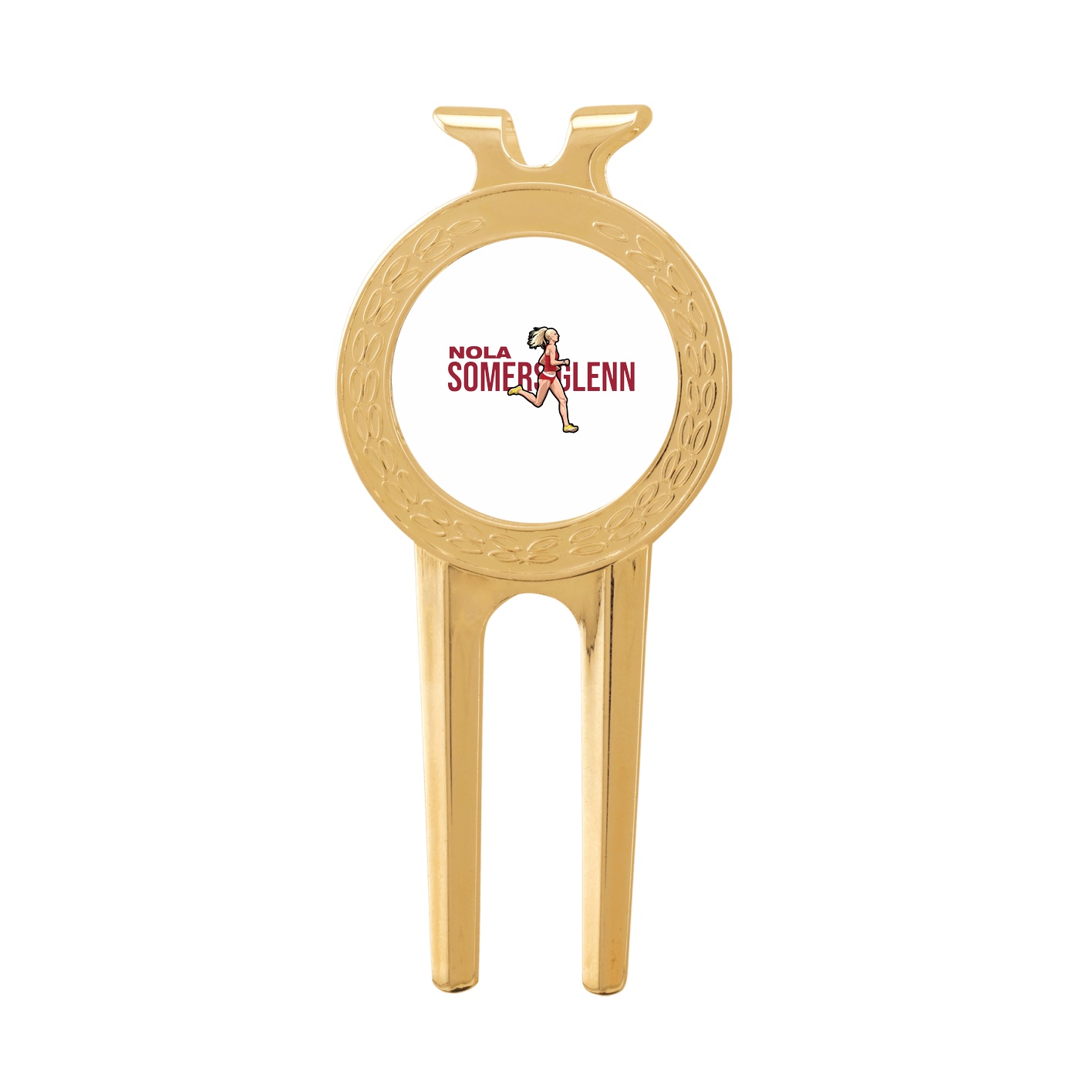 Divot Tool with Ball Marker — Player Name in Classic