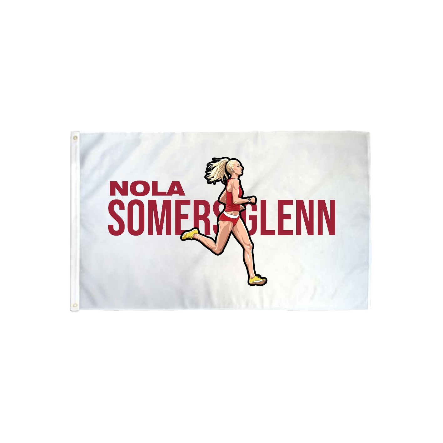 3x5 Flag — Player Name in Classic