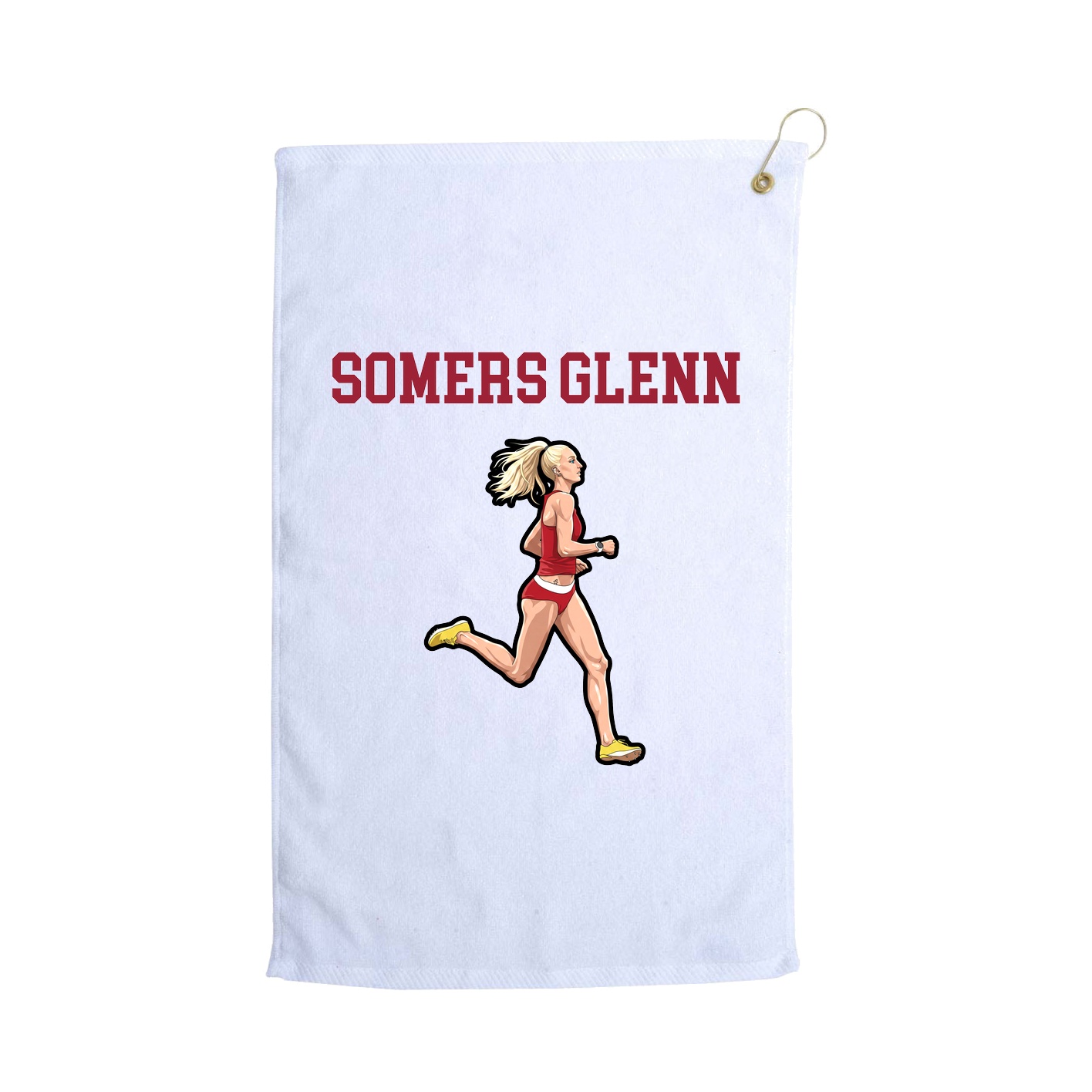 Golf Towel — Shirsey in White