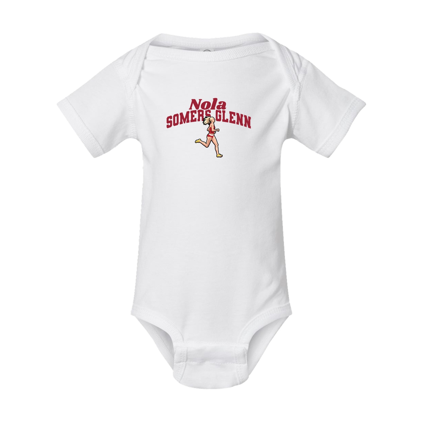 Baby Onesie — Signature Arch in White
