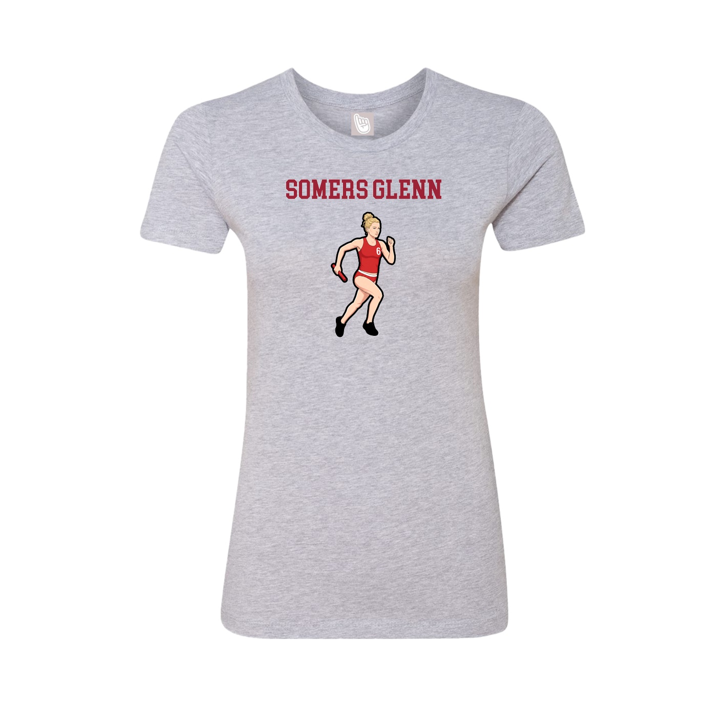 Fitted Women's Tee — Shirsey in Grey