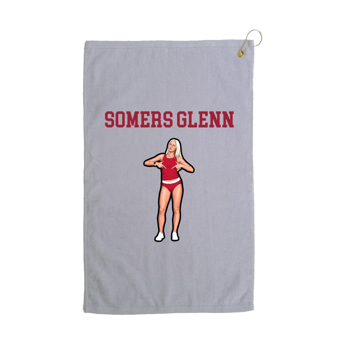 Golf Towel — Shirsey in Grey