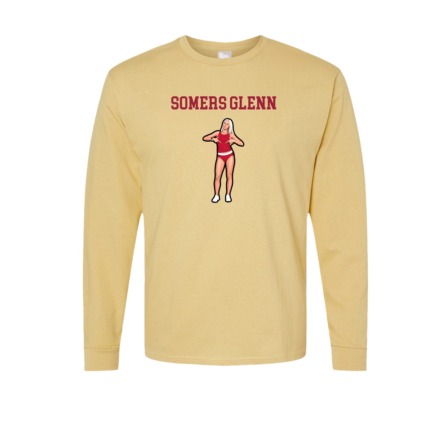 Long Sleeve Tee — Shirsey in Vegas Gold