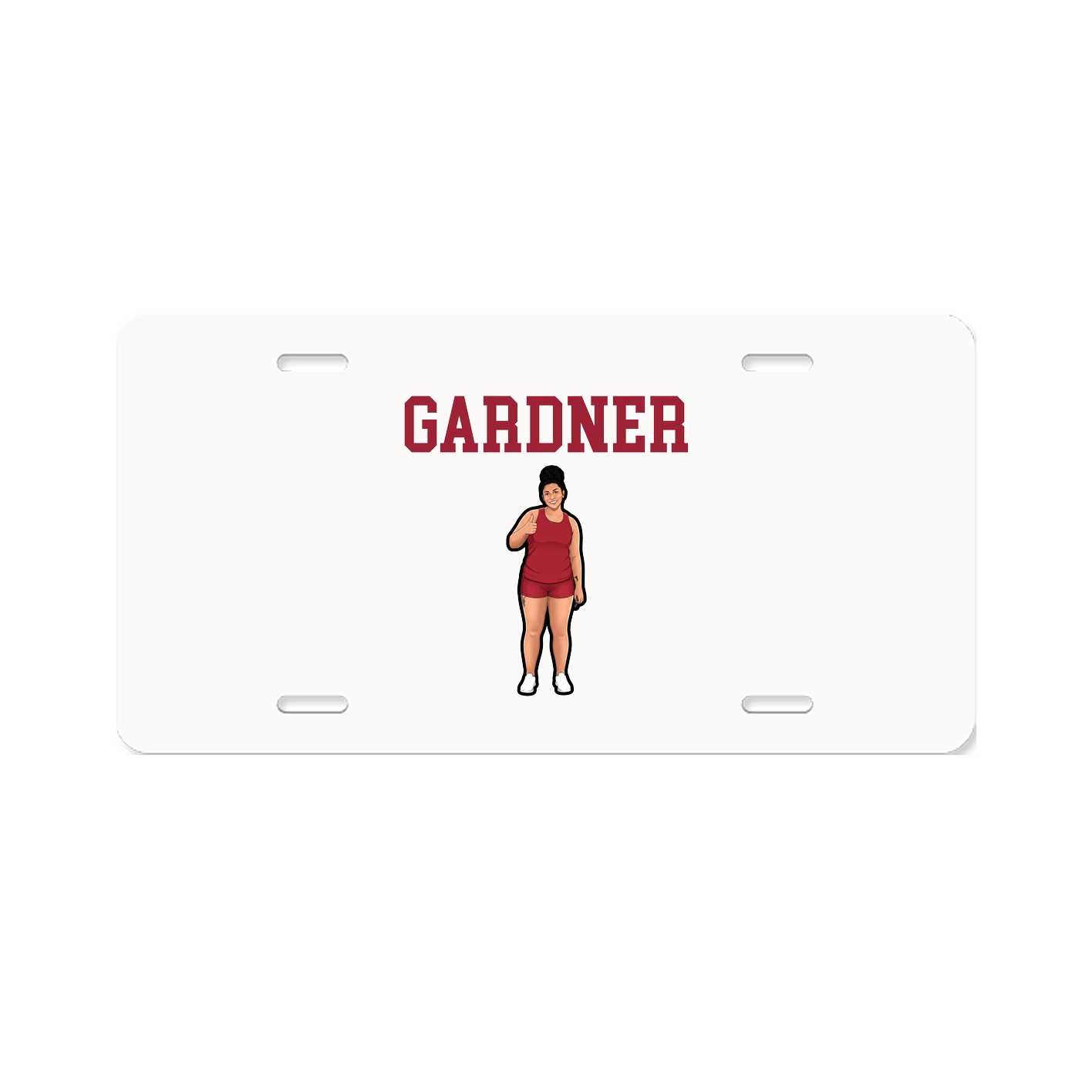 License Plate — Shirsey in Classic