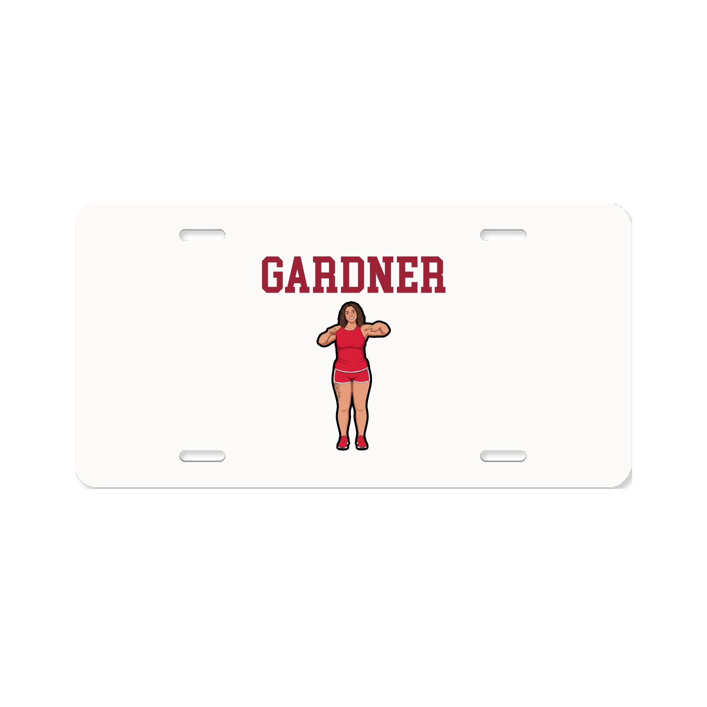 License Plate — Shirsey in Classic