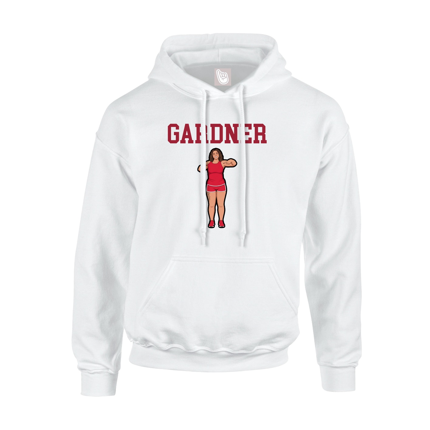 Youth Hoodie — Shirsey in White