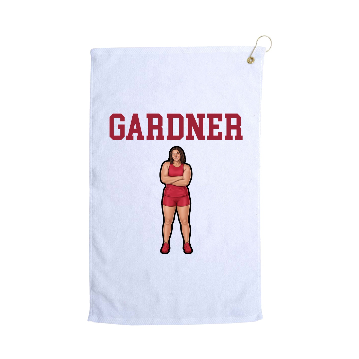 Golf Towel — Shirsey in White