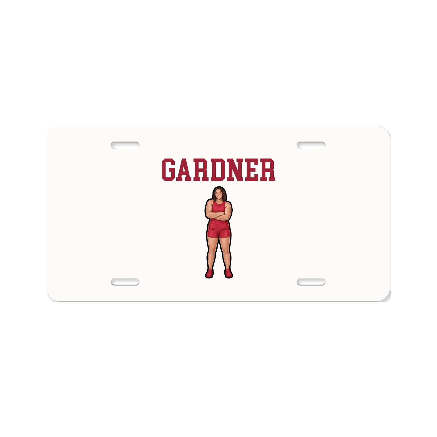 License Plate — Shirsey in Classic