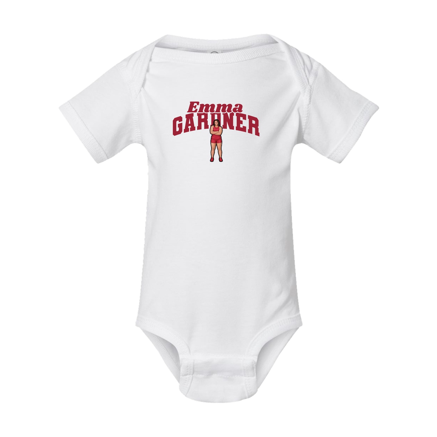 Baby Onesie — Signature Arch in White