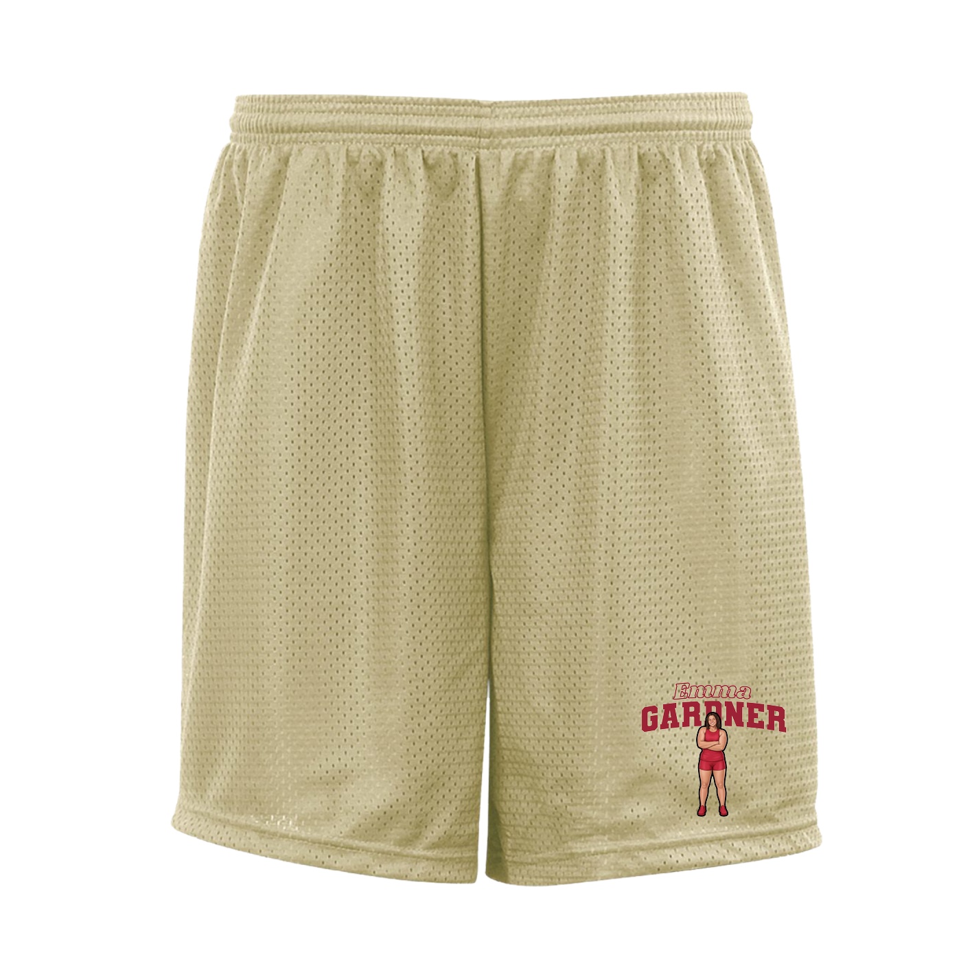 Shorts — Name Arch in Vegas Gold