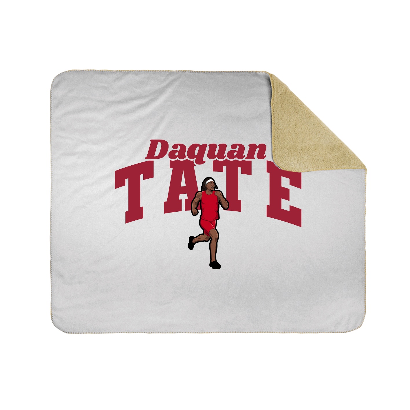 Throw Blanket — Signature Arch in White