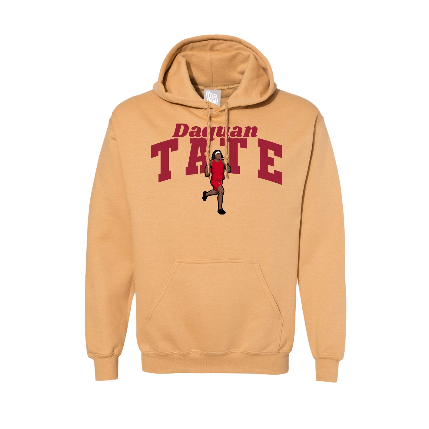 Hoodie — Signature Arch in Vegas Gold