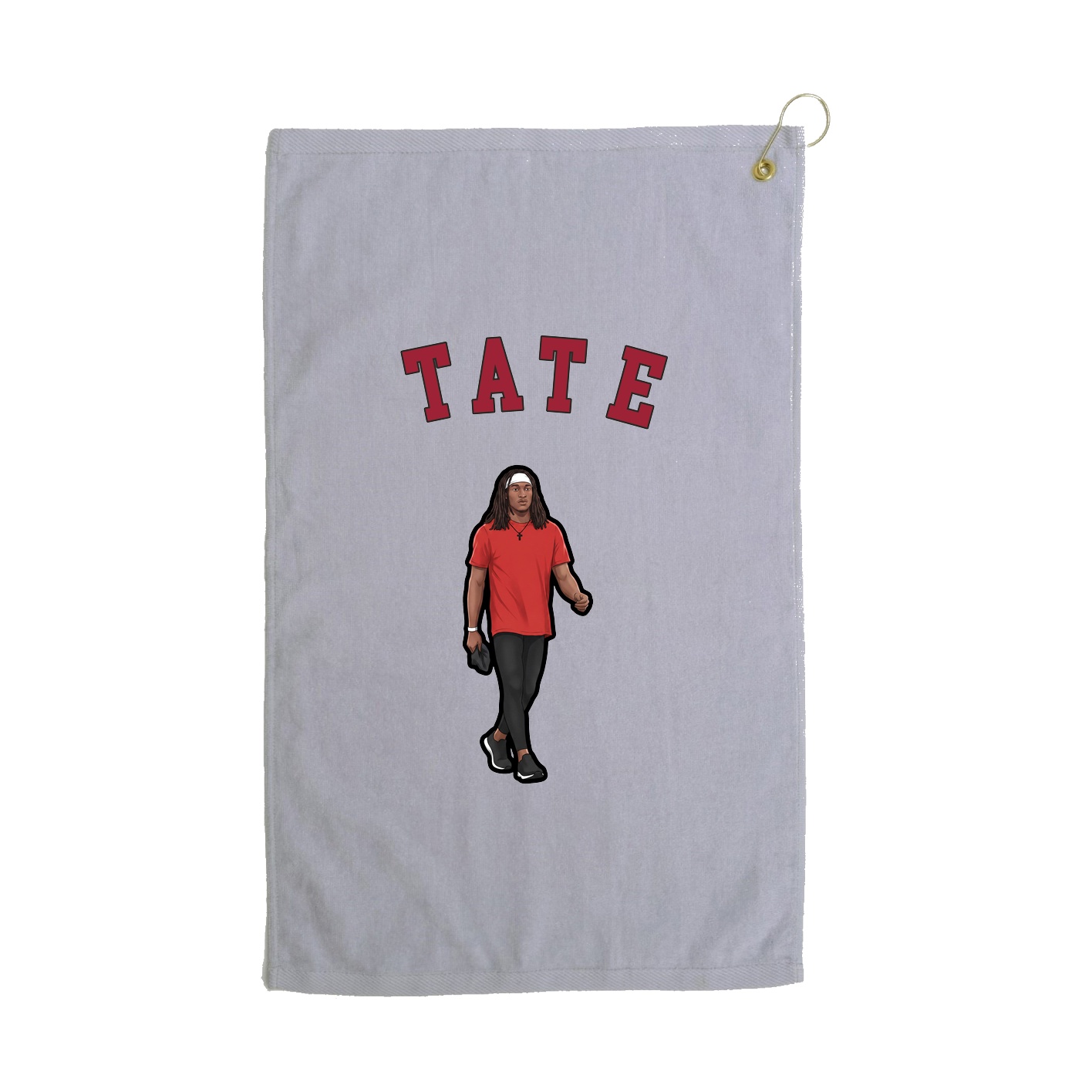 Golf Towel — Shirsey Arch in Grey