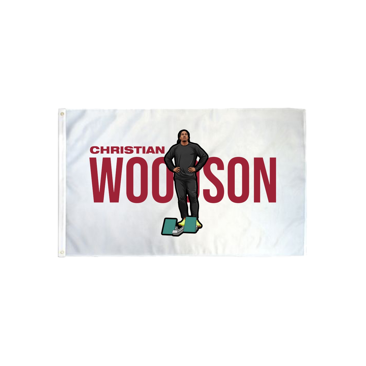 3x5 Flag — Player Name in Classic