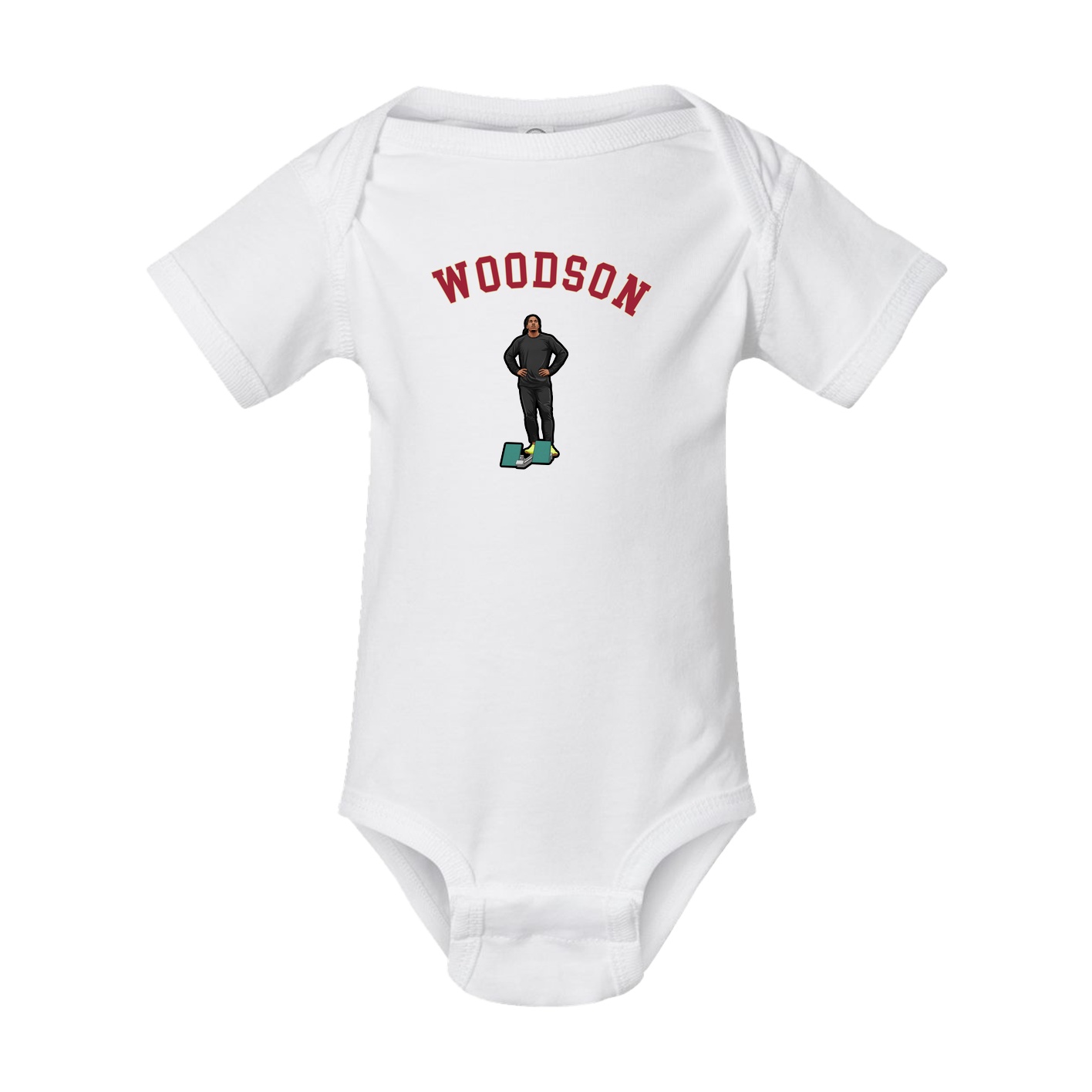 Baby Onesie — Shirsey Arch in White
