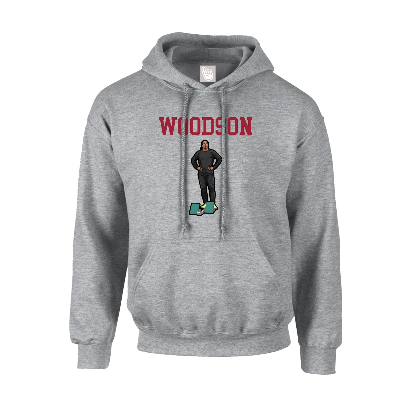 Hoodie — Shirsey in Grey