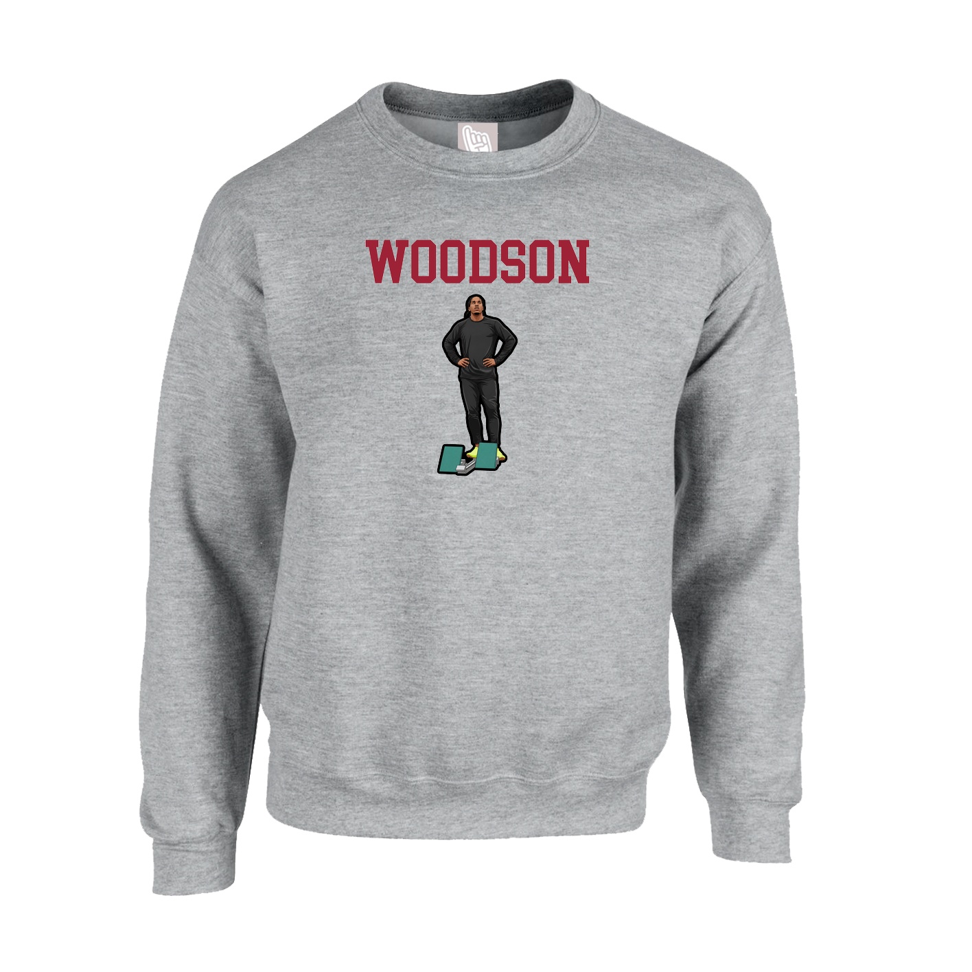 Fleece Crew — Shirsey in Grey