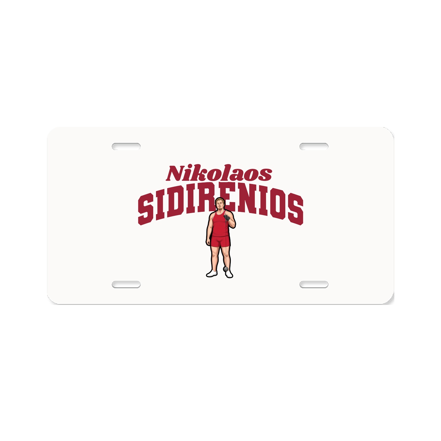 License Plate — Signature Arch in Classic