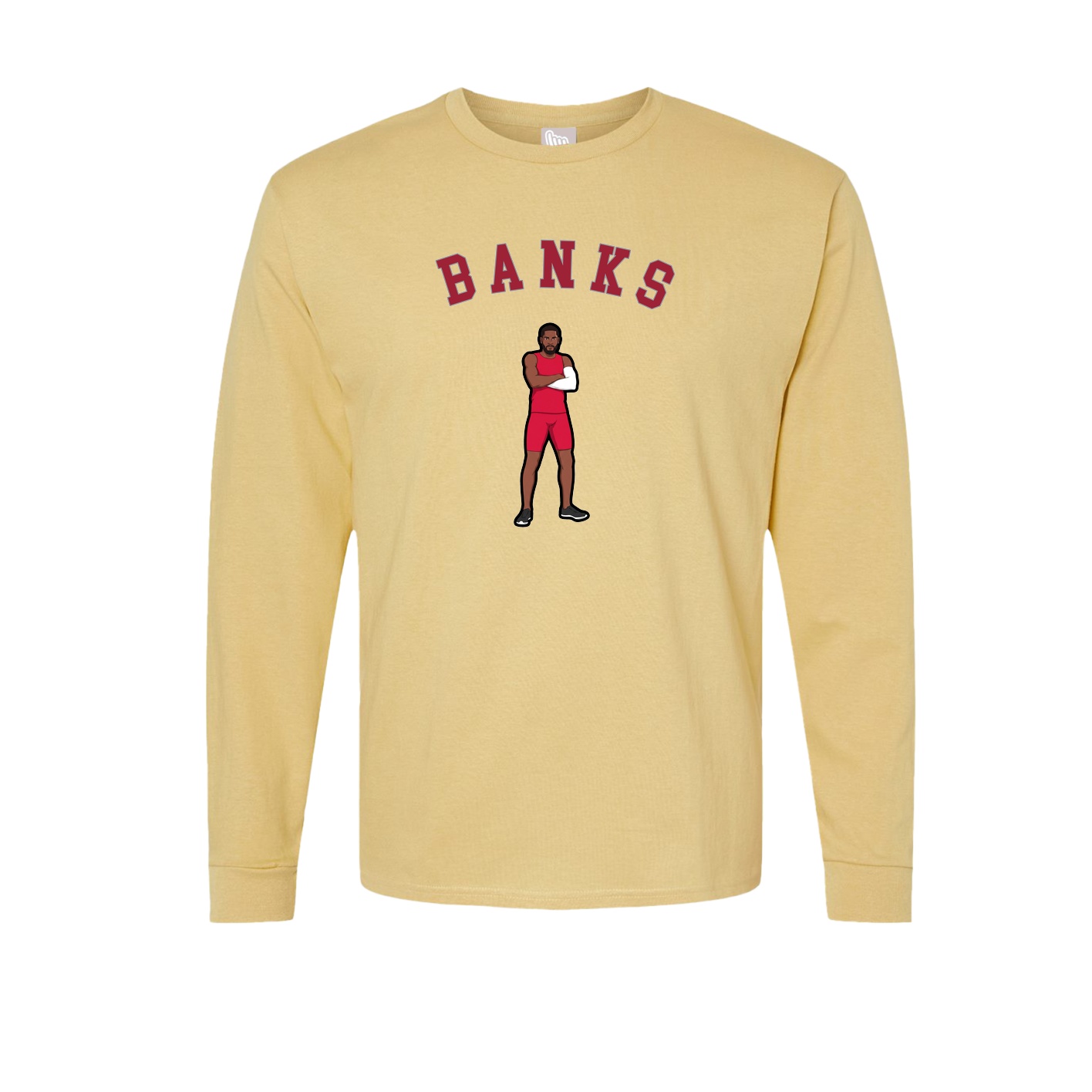 Long Sleeve Tee — Shirsey Arch in Vegas Gold