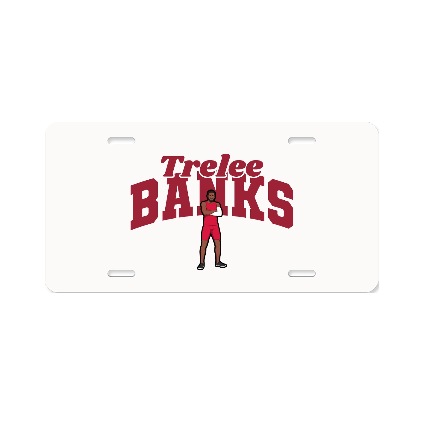 License Plate — Signature Arch in Classic