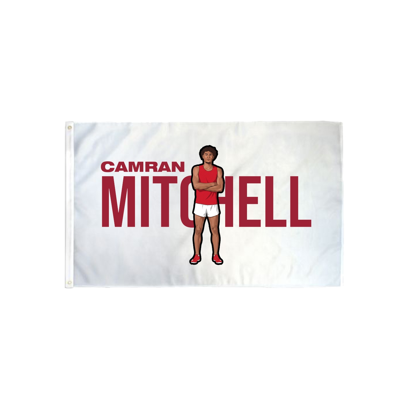 3x5 Flag — Player Name in Classic