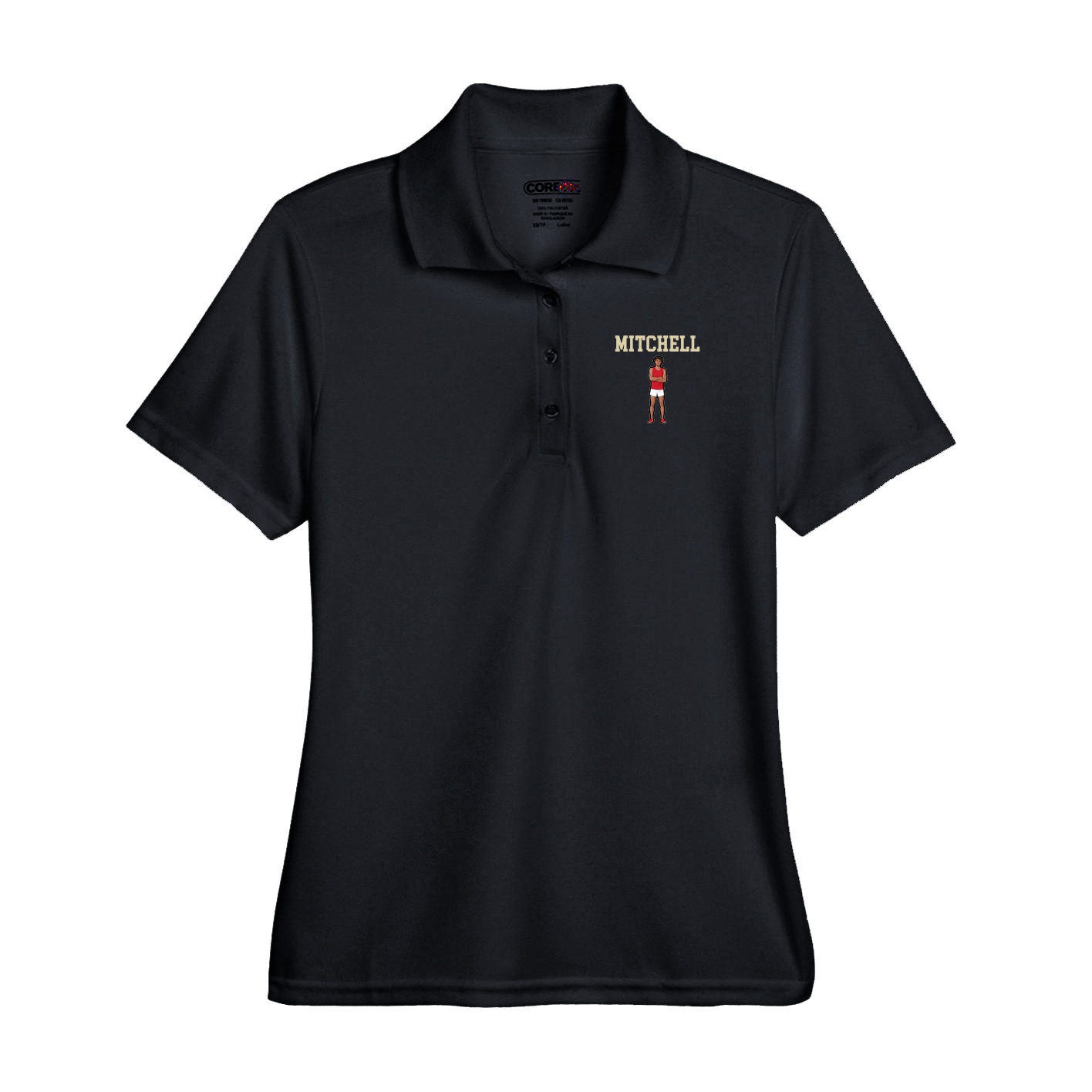 Performance Polo — Shirsey in Black
