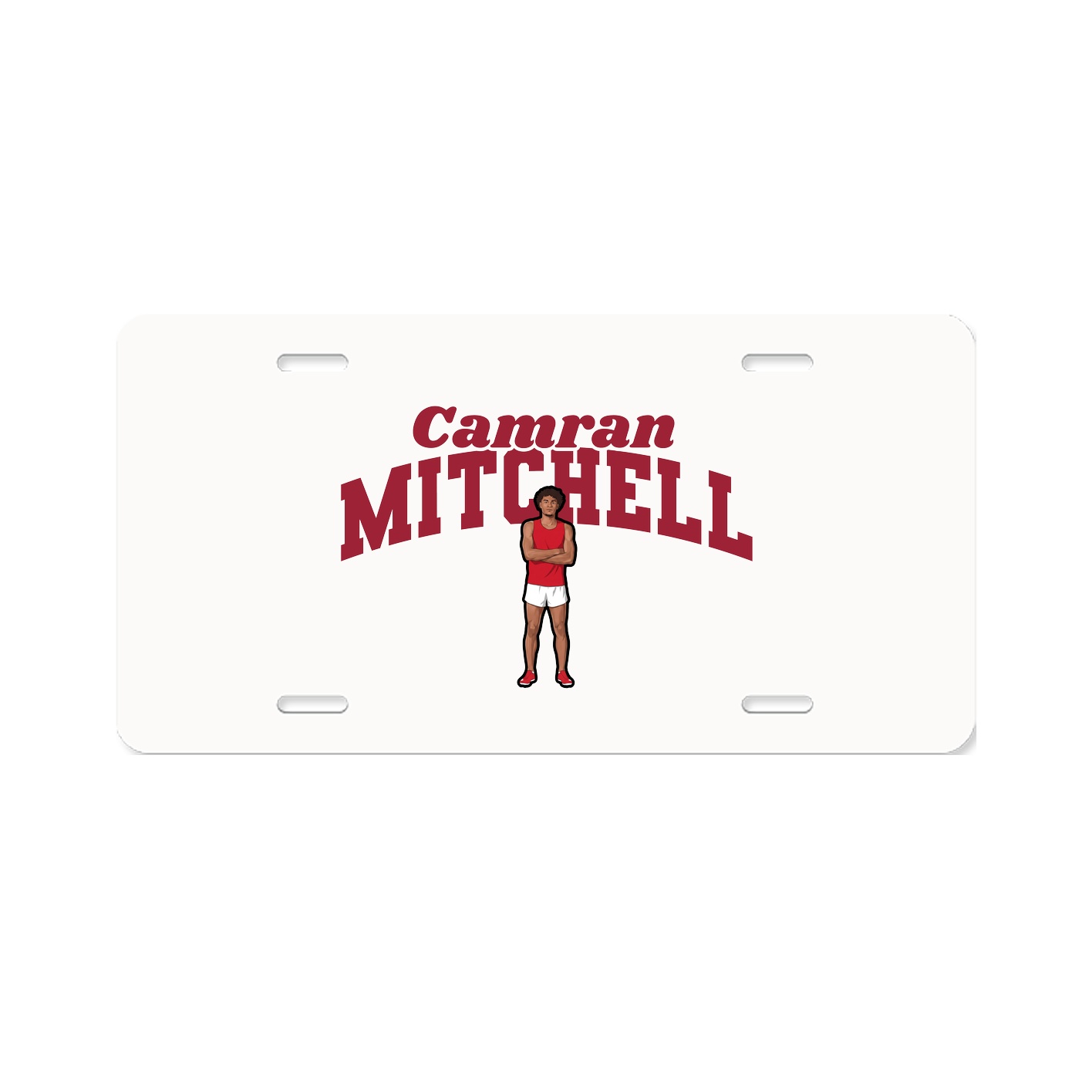License Plate — Signature Arch in Classic