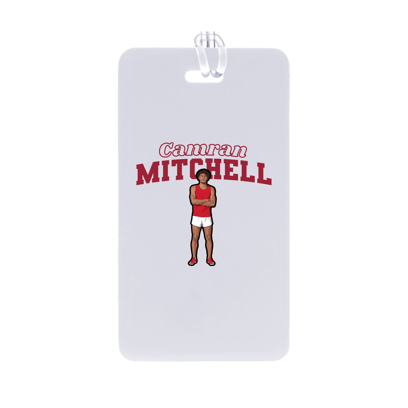 Bag Tag — Name Arch in Classic