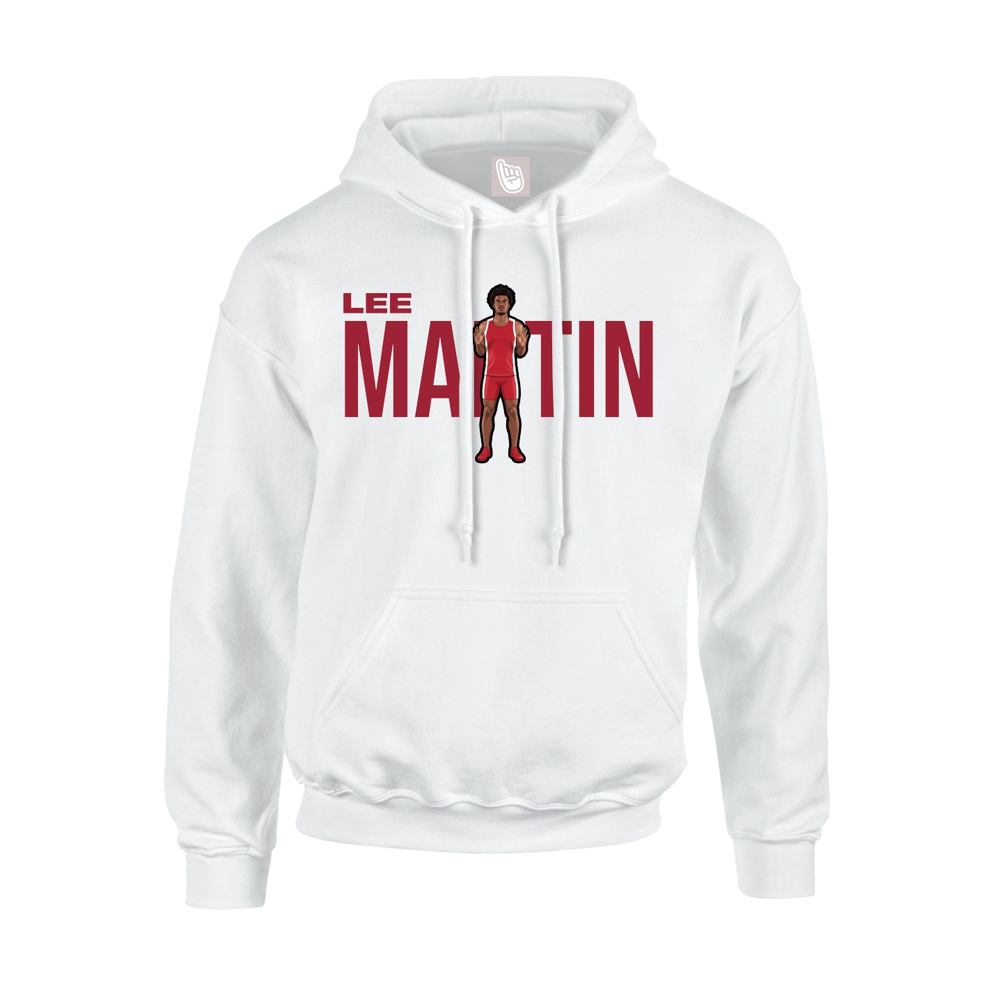 Hoodie — Player Name in White