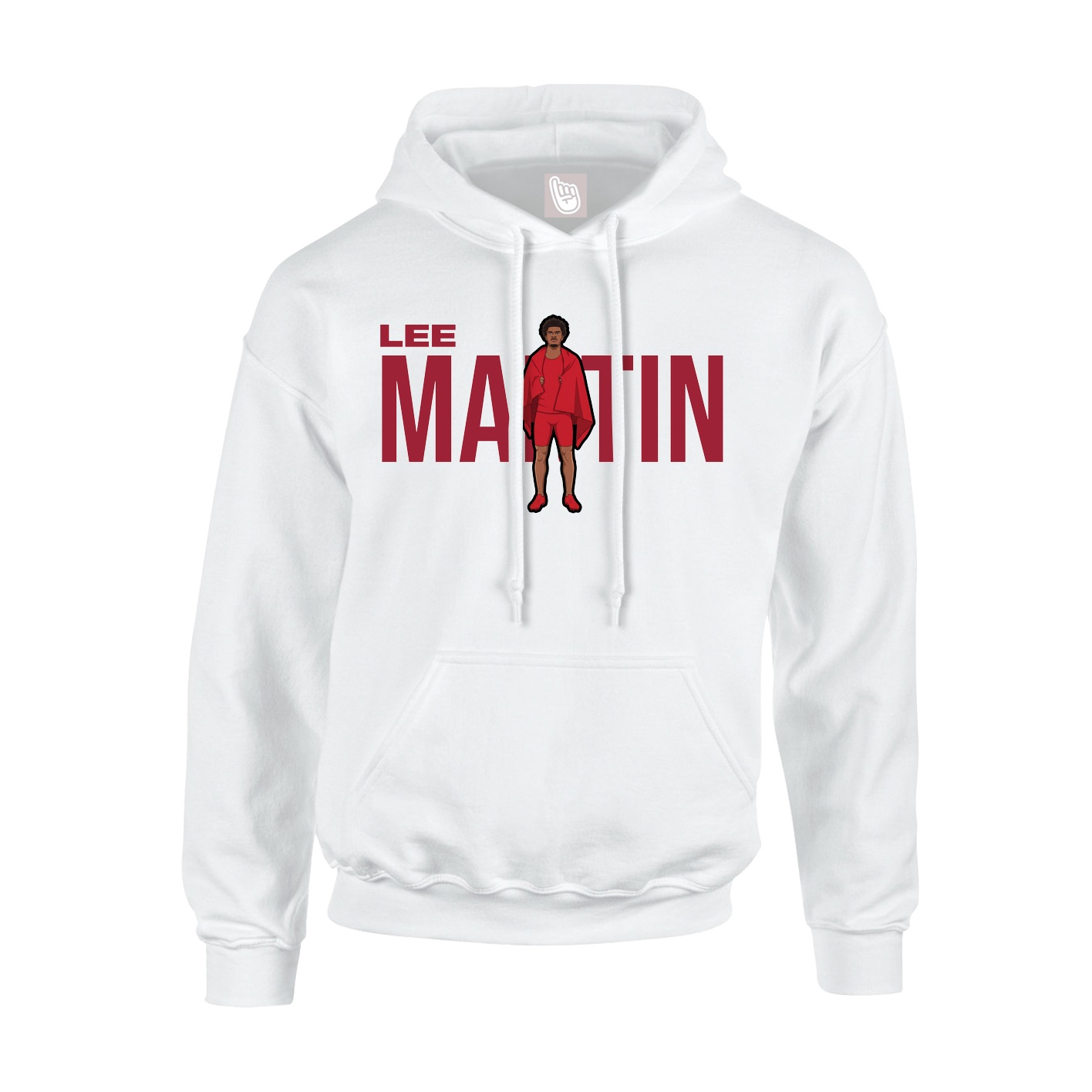 Youth Hoodie — Player Name in White