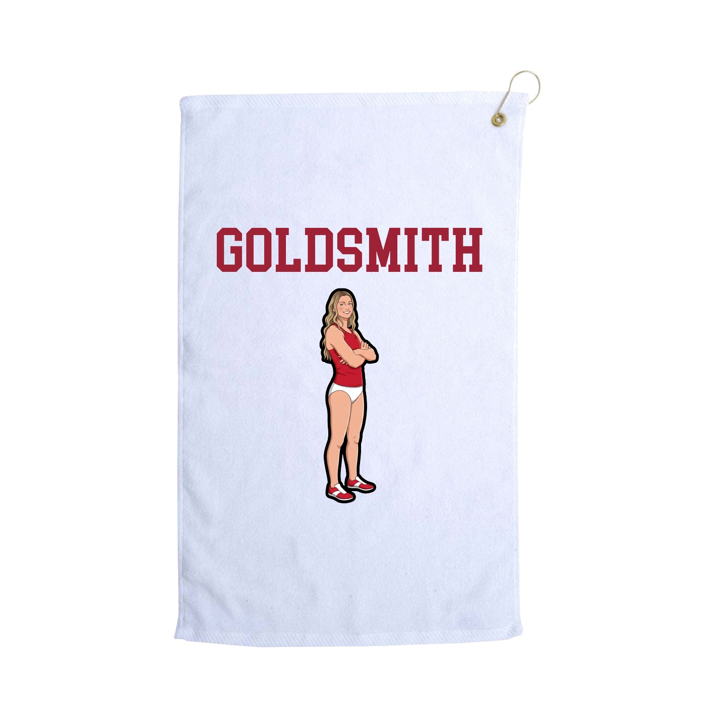 Golf Towel — Shirsey in White