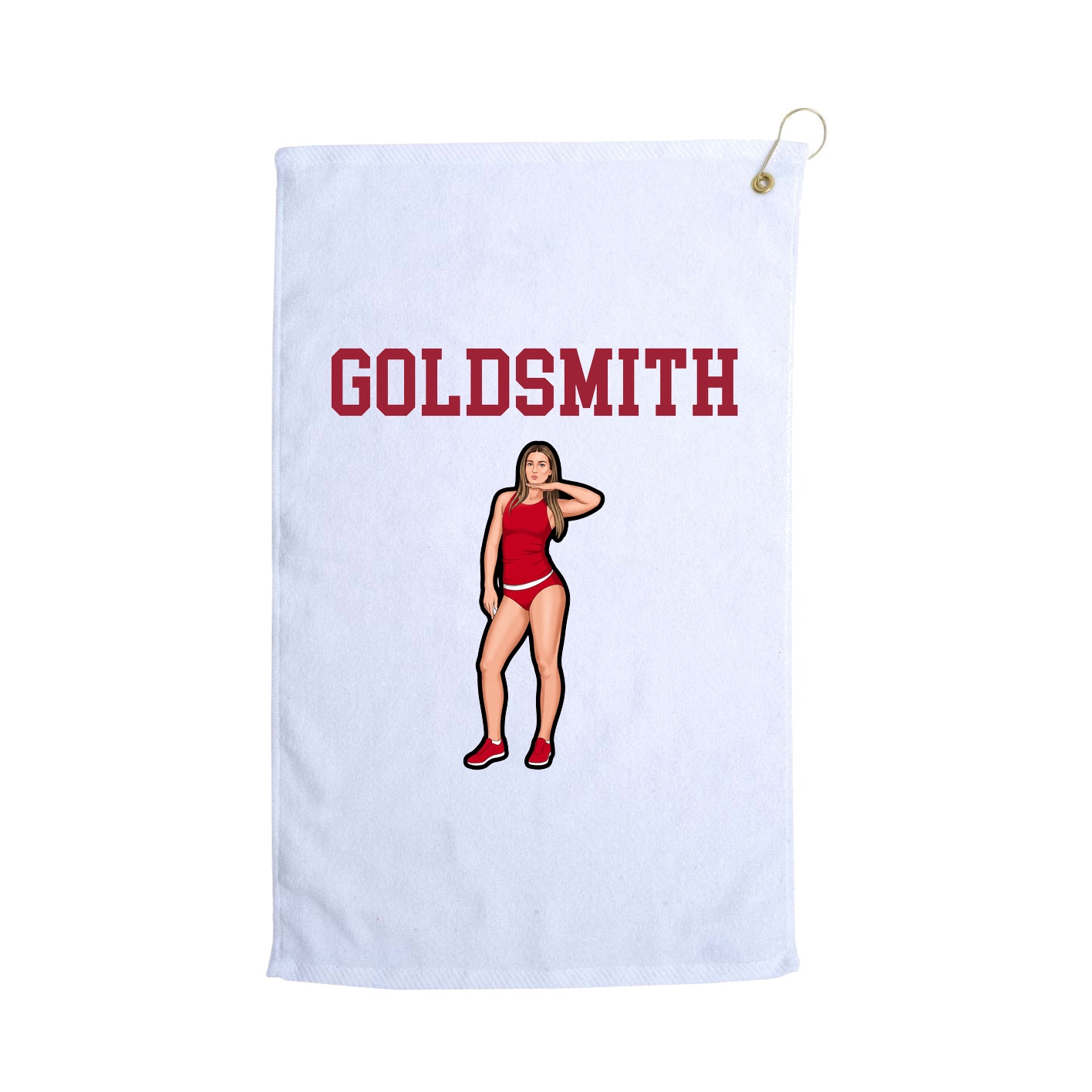 Golf Towel — Shirsey in White