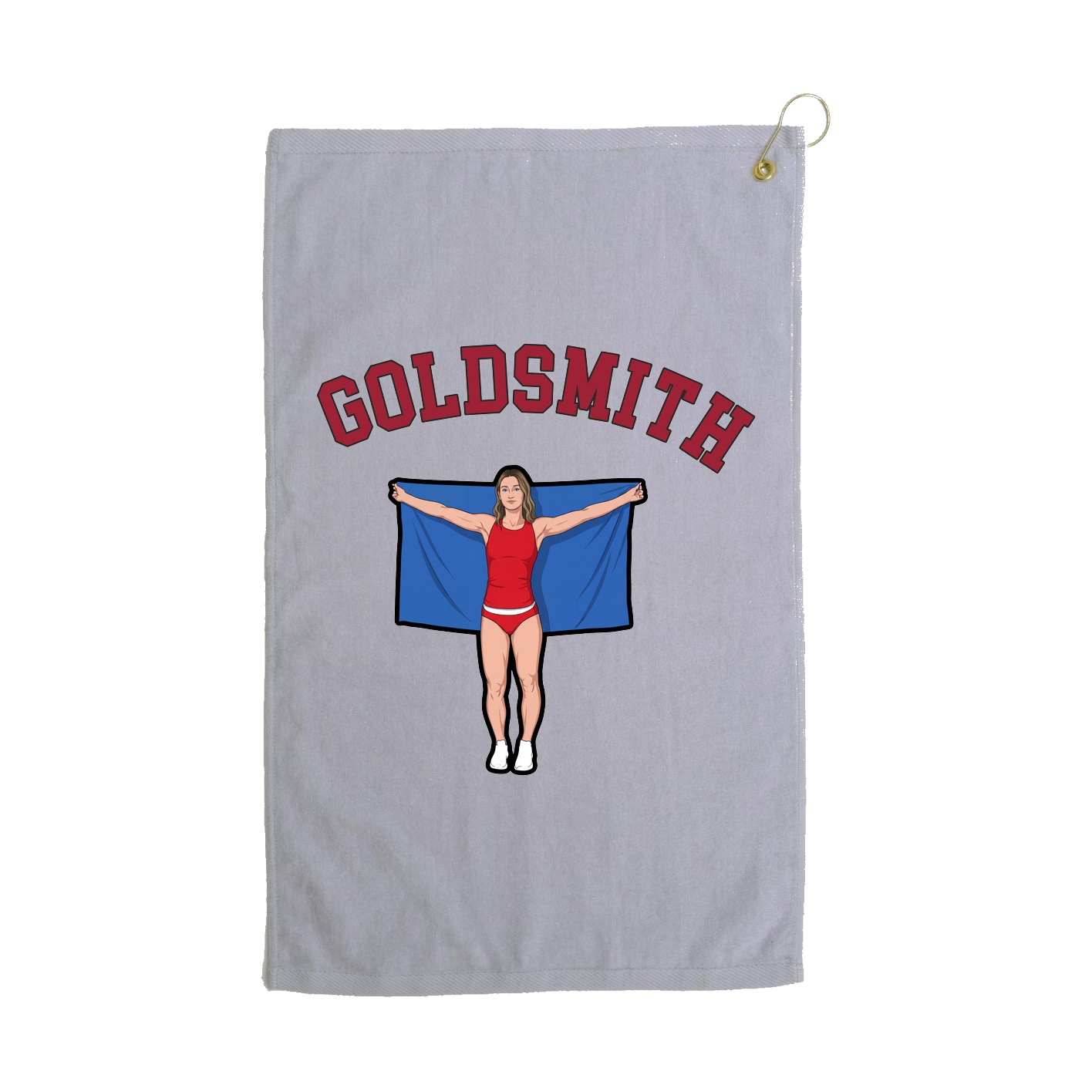 Golf Towel — Shirsey Arch in Grey