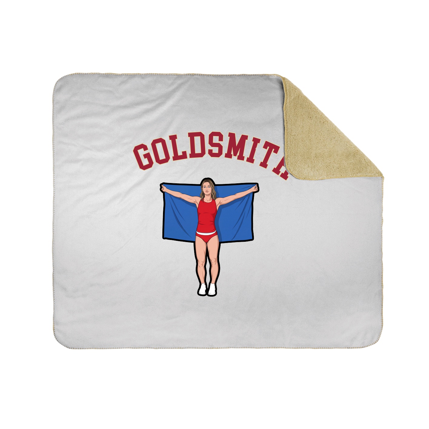 Throw Blanket — Shirsey Arch in White