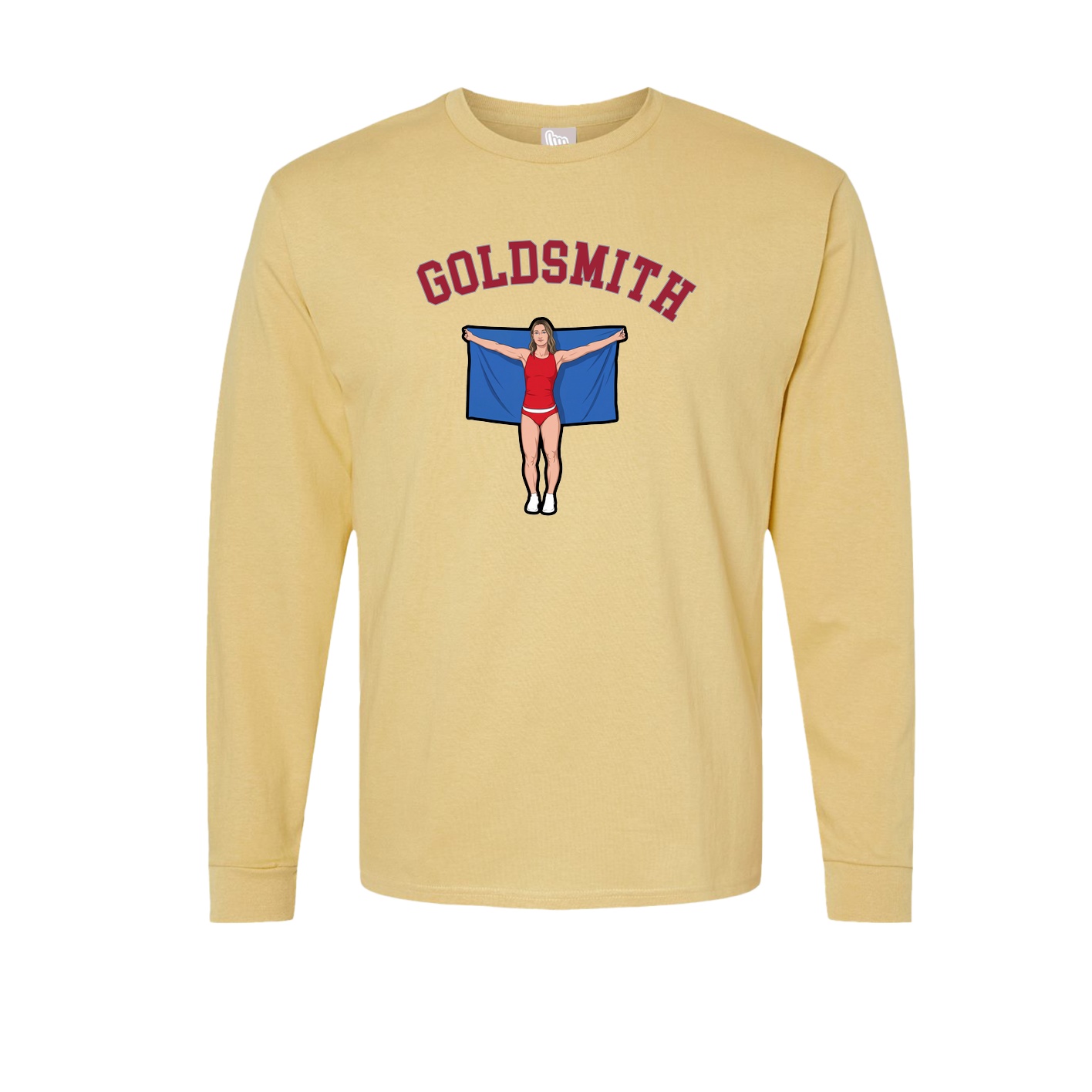 Long Sleeve Tee — Shirsey Arch in Vegas Gold