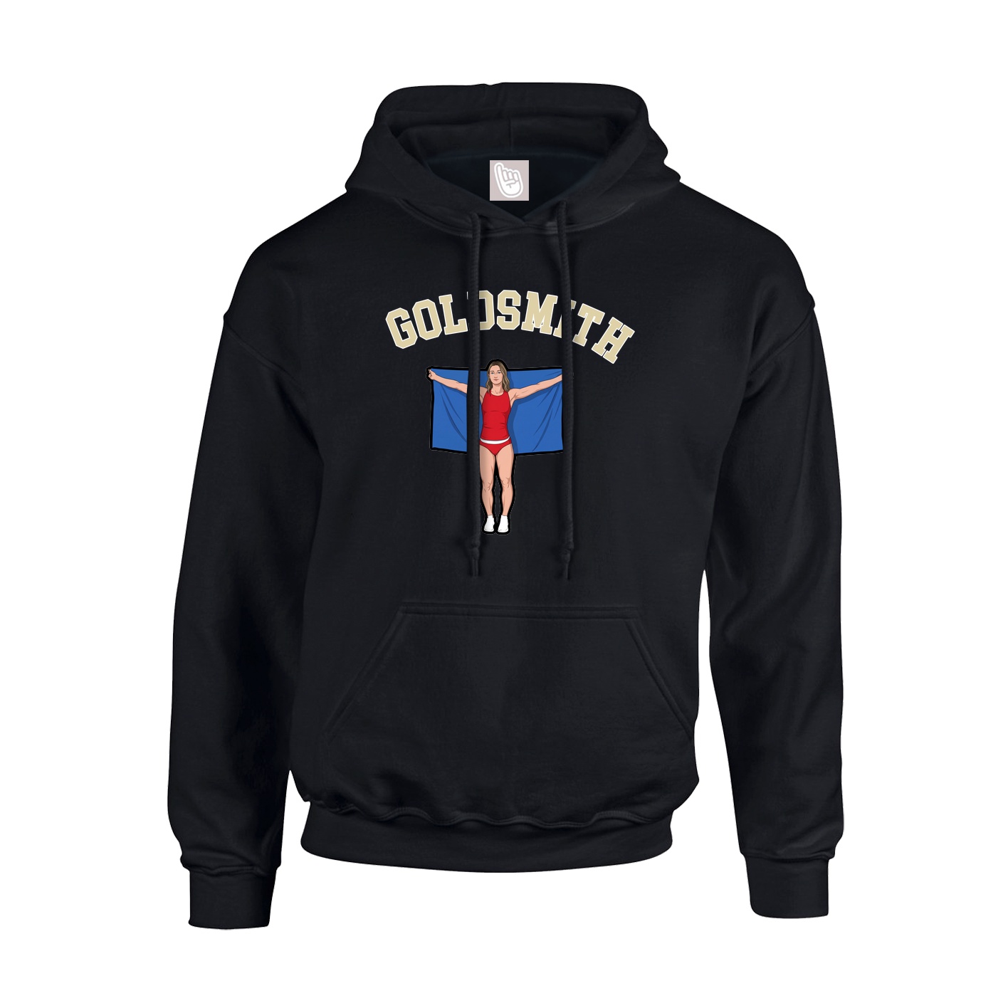 Hoodie — Shirsey Arch in Black